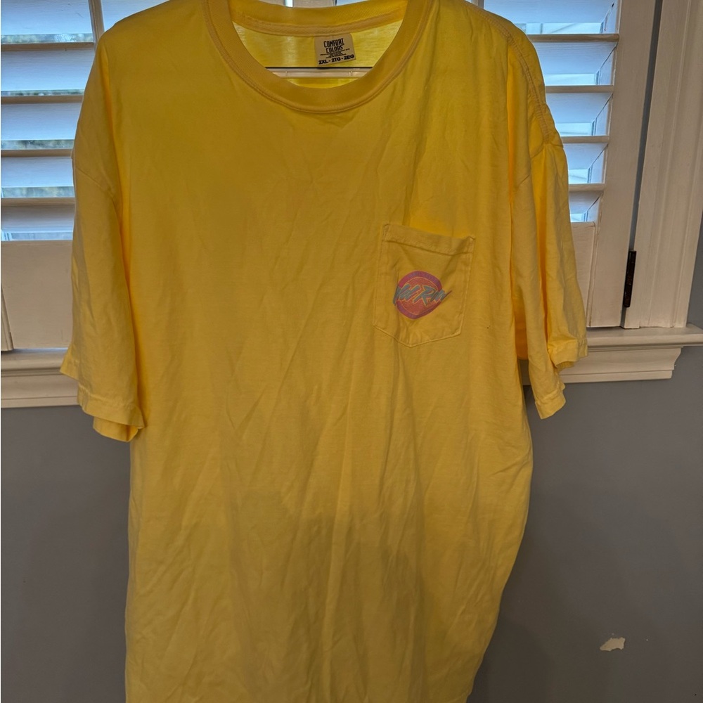 Vibrant Yellow Short Sleeve Tee